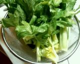 絶対やってみて　セロリの佃煮作り方1写真