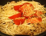 カフェ風☆ガーリック風味のスパイシー丼作り方4写真