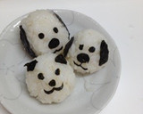 簡単♫ わんわんおにぎり キャラ弁作り方5写真
