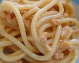 簡単☆納豆スパゲティ めんつゆのみ作り方3写真