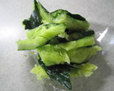 たたき胡瓜とトマトの和え物 ～韓国風～作り方3写真