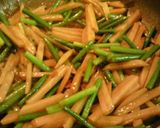 にんにくの芽とじゃがいも☆カレー炒め作り方4写真