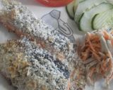 鮭のパン粉焼き作り方5写真