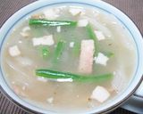 母の味♪ベーコンと玉ねぎのスープ作り方4写真