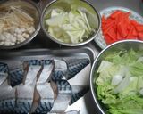 鯖の野菜たっぷり甘酢あんかけ作り方1写真