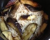 郷土料理✿なすそうめん✿茄子と素麺の煮物作り方6写真
