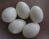 簡単おかず！ゆで卵の醤油麹梅ソースがらめ作り方1写真