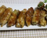 にんにくの芽の甘辛肉巻き作り方5写真