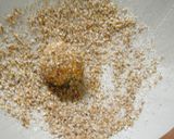 つなぎ不要！マッシュかぼちゃの胡麻揚げ作り方4写真