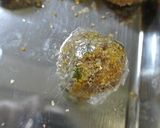 つなぎ不要！マッシュかぼちゃの胡麻揚げ作り方5写真