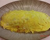 じゃが芋とミンチのオムレツ作り方8写真