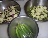 夏野菜のトマトスープ作り方1写真