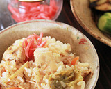 リメイク炊き込みご飯シャキシャキみょうが作り方1写真