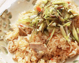リメイク炊き込みご飯シャキシャキみょうが作り方3写真