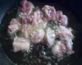簡単、茄子と鶏肉丼作り方2写真