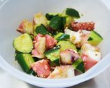 ◆タコきゅうり◆ にんにく生姜醤油和え作り方4写真