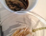 長芋ときのこのわさび醤油和え作り方1写真