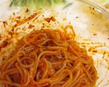 ビビン素麺（비빔면）作り方3写真