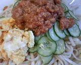 私のジャージャー麺風そうめん作り方16写真