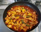 ★鶏の胸肉の完熟トマトソース煮込み。♪作り方9写真