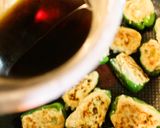 ピーマンつくね詰めの甘辛照り焼き作り方9写真