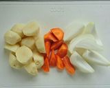 炊飯器で簡単調理☆定番肉じゃが。作り方1写真
