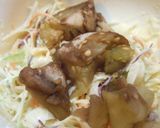 なすのカップ✿シーザーサラダ風前菜作り方4写真