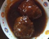 煮込みハンバーグの次の日は…ロコモコ丼♪作り方1写真