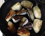 ナスのひき肉はさみ焼き♫作り方5写真
