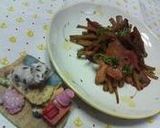 ごぼうとベーコンのバルサミコ炒め作り方5写真