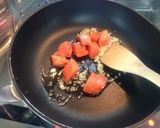 ほうれん草とサーモンのクリームパスタ作り方5写真