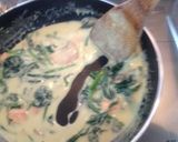 ほうれん草とサーモンのクリームパスタ作り方9写真