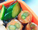 お弁当☆アスパラの豚肉巻き蜂蜜オイスター作り方10写真
