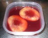 桃の赤ワイン煮（コンポート）作り方4写真