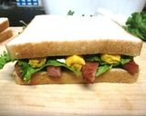 SPAMとタマゴのサンドイッチ作り方5写真