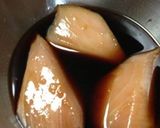 メカジキ☆ガリバタ醤油の玉ねぎソース作り方1写真