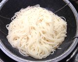 ☆ハムときゅうりの冷製豆乳そうめん☆作り方1写真