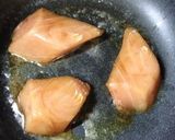 メカジキ☆ガリバタ醤油の玉ねぎソース作り方4写真