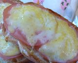 lunchに！ハム＆チーズトースト♪作り方3写真
