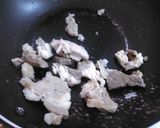 牛すじ肉の甘辛炒め作り方2写真