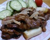 牛すじ肉の甘辛炒め作り方4写真