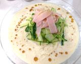☆ハムときゅうりの冷製豆乳そうめん☆作り方5写真