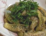 美味しい♪秋茄子の胡麻和え作り方3写真