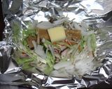 鮭のみそホイル焼き作り方3写真