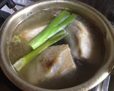 ♡ウんマー♡ 塩豚角煮 キムチと白髪葱作り方3写真