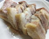 ♡ウんマー♡ 塩豚角煮 キムチと白髪葱作り方6写真