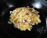 私流＊イカのお好み焼き作り方5写真