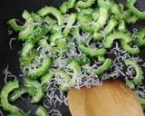 ゴーヤとちりめんの甘味噌炒め作り方4写真