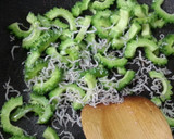 ゴーヤとちりめんの甘味噌炒め作り方4写真