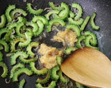 ゴーヤとちりめんの甘味噌炒め作り方5写真